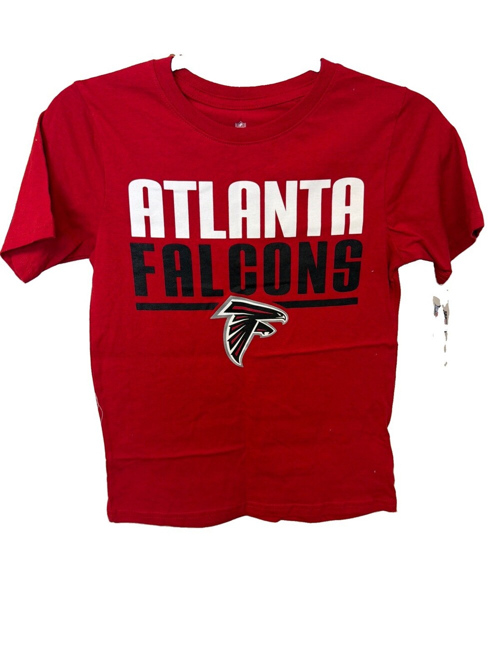 Youth Boys M 8/10 NFL Atlanta Falcons Graphic Print Tee Cotton T-Shirt NEW G003